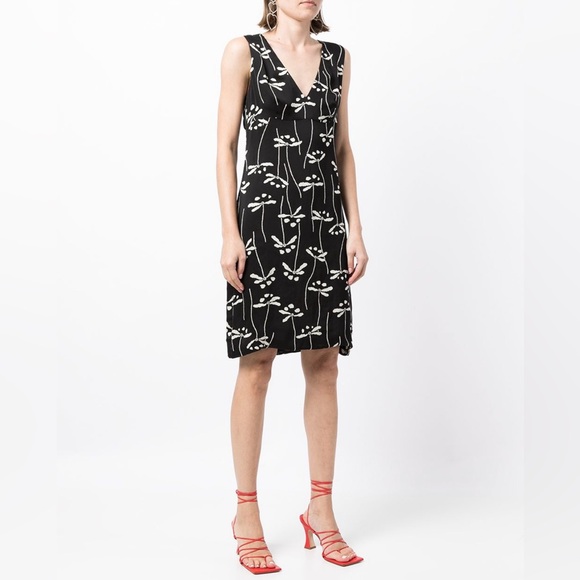 Chanel Spring 1998 Black and White Silk Dress, FR40/US8 - Picture 3 of 16